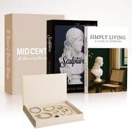 Twinklemon 3 Piece Faux Book Boxes with Lids