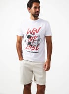 White England Football Win or Lose Graphic T-Shirt M