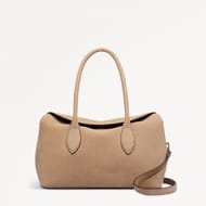 Liverpool Gardens - Suede Medium Ziptop Grab