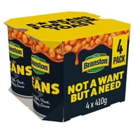 Branston Baked Beans 4 X 410g