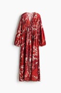 H&M Balloon-Sleeved Tunic Dress