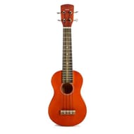 Deluxe Soprano Ukulele Linden Wood Body Rosewood Fingerboard Carry Bag
