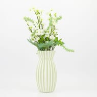 Yellow Artificial Flowers & Ceramic Vase 52x30cm