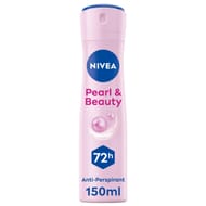 NIVEA Pearl and Beauty Anti-Perspirant Deodorant Spray 150ml (S&S £1.98)