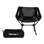 Ultra Lightweight Low Camping Chair - Capacity 150kg, Black