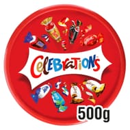 Celebrations Milk Chocolates Sharing Gift Tub 500g
