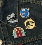 Jurassic Park Set of 4 Pins