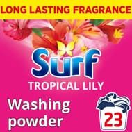 Surf Tropical Lily Washing Powder 23 Washes 1.15 Kg (£2.66/£2.38 S&S)