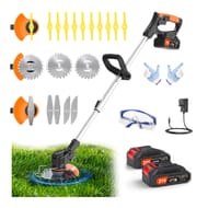 Aero X1 Metal Blade Cordless Strimmer 21v Grass Trimmers Easy to Use