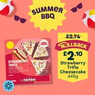 ASDA Strawberry Trifle Cheesecake 445g