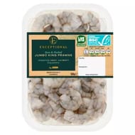Exceptional by ASDA Raw & Peeled Jumbo King Prawns 160g