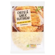 Sainsbury's Cheese & Garlic Flatbread 224g (Nectar)
