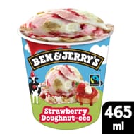 Ben & Jerry's Strawberry Doughnut-Eee Ice Cream Tub 465 ML