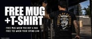Spend £40 and Get a Free T-Shirt