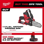 Milwaukee M12 Fuel Hatchet Pruning Saw (Body Only)