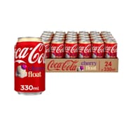 Coca Cola Coke Zero Sugar Cherry Float 24 X 330ml