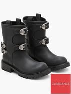 The Kiki Moto Ankle Boot - Grey