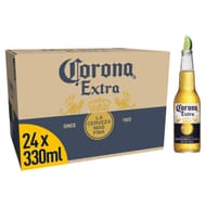Corona Extra Lager Beer Bottle, 24 X 330 Ml