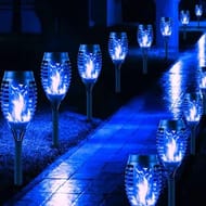 Solar Garden Lights Outdoor Torch Lamps