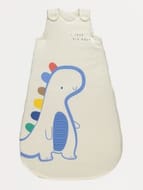 Cream Dinosaur Sleep Bag 3.5 Tog