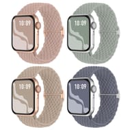 Suitisbest 4 Pack Braided Band Compatible with Apple Watch
