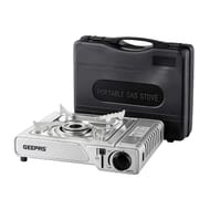 Portable Single Burner Gas Stove with Automatic Ignition & Carry Case