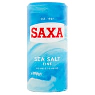 Saxa Fine Sea Salt 350g (£1.05/99p S&S)