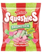 Swizzels Squashies Sour Apple and Cherry Flavour Sweets, 120g (58p/54p S&S)