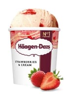 Haagen-Dazs Strawberries & Cream Ice Cream 460ml NECTAR PRICE