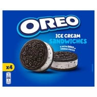 Oreo Ice Cream Sandwiches 280g - 4x70g