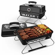 Portable BBQ Charcoal Grill Ideal for Camping