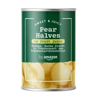 Amazon Pear Halves in Fruit Juice 411g Vegetarian
