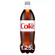 Diet Coke Cola 1.25L Bottle