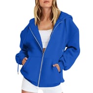 Oversized Hoodie for Women 2026 Casual Jacket