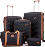 Concepten 5-Piece Expandable Hardside Luggage Set, Airline-Approved, Spinner Wheels