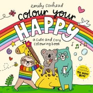 Colour Your Happy: Holiday Coloring for All Ages, Animal Friends