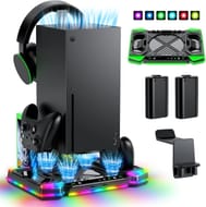Xbox Series X Dual Wireless Charger and Cooling Fan Stand