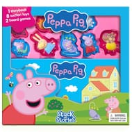 Peppa Pig Stuck on Stories: Kids Activity Book Pack