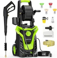 2000W 160Bar Electric Pressure Washer, 8m Hose, 540L/H, Adjustable Nozzle