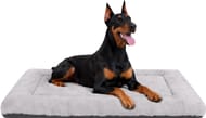 ZENGAOOU Washable Dog Crate Bed with Non-Slip Bottom
