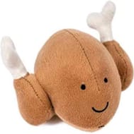 Petface Foodie Faces Roast Chicken Plush Dog Toy