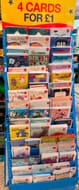 *INSTORE ONLY DEAL* 4 Greeting Cards for £1