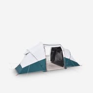 4-Person, 2-Bedroom Camping Tent, Arpenaz 4.2, Fresh & Black