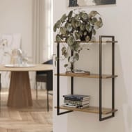 3 Tier Shelf Wall Kit 61cm X 45cm X 21cm