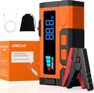 JDMCAR Jump Starter Power Pack 6000A 12V 9.0L Diesel 8.5L Petrol Moto SUV