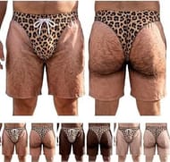 Funny Swim Shorts Men Swimming