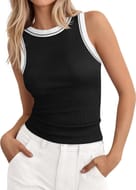BTFBM Vest Tops Women UK Summer High Neck Tank Top Camisole! 30%off