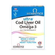 Vitabiotics Ultra Cod Liver Oil 60 Capsules