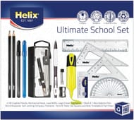 Helix Ultimate Stationery Set Complete School Supplies Kit