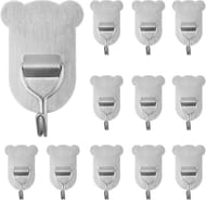 AOMEES Adhesive Hooks 12 Pack